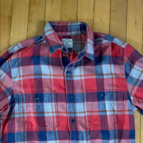 J.Crew Small Red Flannel - Picture 2 of 3